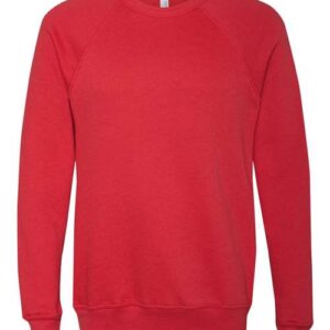 Unisex Sponge Fleece Raglan Crewneck Sweatshirt